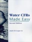 Water CFRs Made Easy - Book
