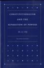 Constitutionalism & the Separation of Powers, 2nd Edition - Book