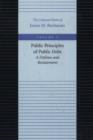 Public Principles of Public Debt -- A Defense & Restatement - Book