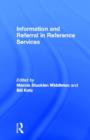 Information and Referral in Reference Services - Book