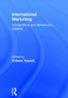 International Marketing : Sociopolitical and Behavioral Aspects - Book