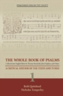 The Whole Book of Psalms Collected into English - A Critical Edition of the Texts and Tunes 1 - Book