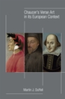 Chaucer`s Verse Art in its European Context - Book