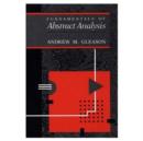 Fundamentals of Abstract Analysis - Book