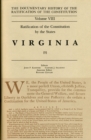 Ratification of the Constitution by the States : Virginia - Book