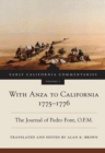 With Anza to California, 1775-1776 : The Journal of Pedro Font, O.F.M. - Book