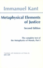 Metaphysical elements of Justice - Book