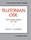 Plutonian Ode : And Other Poems 1977-1980 - Book