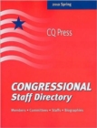 2010 Congressional Staff Directory/Spring 87e - Book