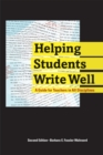 Helping Students Write Well - Book
