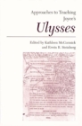 Approaches to Teaching Joyce's Ulysses - Book