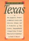 History of Texas-Ltd Ed - Book