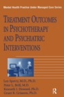 Treatment Outcomes In Psychotherapy And Psychiatric Interventions - Book