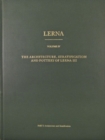 Lerna: the Architecture, Stratification, and Pottery of Lerna III - Book