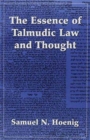 The Essence of Talmudic Law and Thought - Book