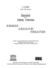 Sbek Thom : Khmer Shadow Theater - Book
