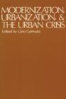 Modernization, Urbanization, and the Urban Crisis - Book