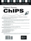 Report Forms for ChIPS - Book