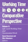 Working Time in Comparative Perspective - eBook