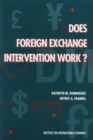 Does Foreign Exchange Intervention Work? - Book