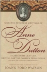 Anne Dutton, Vol 5: Eighteenth-Century, British-Baptist, Woman Theologian: Volume 5 Miscellaneous Co - Book