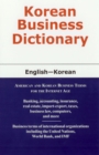 Korean Business Dictionary : English-Korean - Book