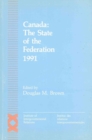 Canada: The State of the Federation 1991 : Volume 1 - Book