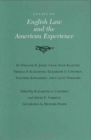 Essays on English Law and the American Experience - Book