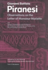 Observations on the Letter of Monsieur Mariette - Book