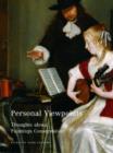 Personal Viewpoints - Thoughts About Painting Conservation - Book