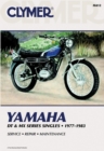 Yamaha DT & MX Series Singles Motorcycle (1977-1983) Service Repair Manual - Book