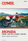 Honda CR250R (1988-1991) & CR500R (1988-2001) Motorcycle Service Repair Manual - Book