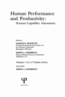 Human Performance and Productivity : Volumes 1, 2, and 3 - Book