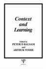 Context and Learning - Book