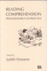 Reading Comprehension : From Research To Practice - Book