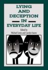 Lying and Deception in Everyday Life - Book