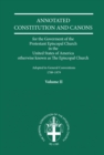 Annotated Constitutions and Canons Volume 2 - Book