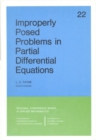 Improperly Posed Problems in Partial Differential Equations - Book