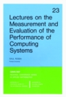 Lectures on the Measurement and Evaluation of the Performance of Computing Systems - Book