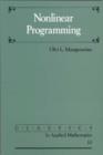 Nonlinear Programming - Book
