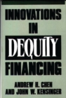 Innovations in Dequity Financing - Book