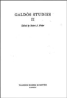 Galdos Studies II - Book