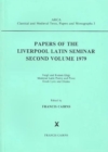 Papers of the Liverpool Latin Seminar, Volume 2, 1979 : Vergil & Roman Elegy; Medieval Latin Poetry and Prose; Greek Lyric - Book