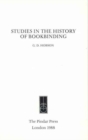 Studies in the History of Bookbinding : Selected Studies - Book