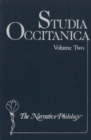 Studia Occitanica : In Memoriam Paul Remy, Volume 2 The Narrative-Philology - Book