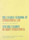 The Canadian Yearbook of International Law, Vol. 07, 1969 - Book