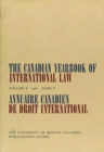 The Canadian Yearbook of International Law, Vol. 05, 1967 - Book