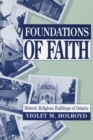 Foundations of Faith : Historic Religious Buildings of Ontario - Book