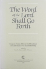 The Word of the Lord Shall Go Forth : Essays in Honor of David Noel Freedman in Celebration of His Sixtieth Birthday - Book