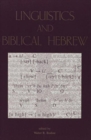 Linguistics and Biblical Hebrew - Book